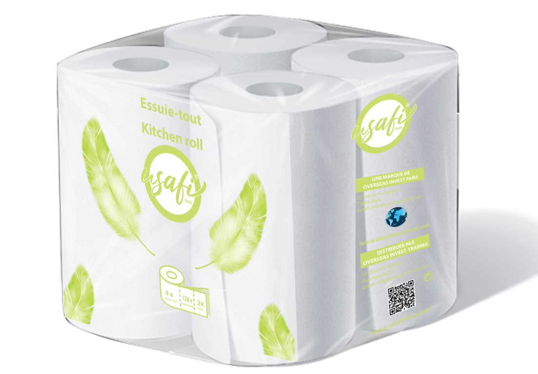 Essuie-tout, 4 rouleaux